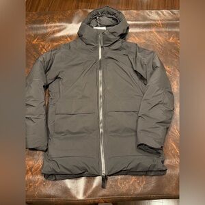 Lululemon StretchSeal Down-Filled Parka DKFR Dark Black Men's Coat